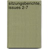 Sitzungsberichte, Issues 2-7 door Naturvetenskapliga Students Sektionen