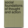 Social Foundations of Thought and Action by Albert Bandura
