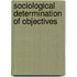 Sociological Determination Of Objectives
