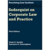 Soderquist On Corporate Law And Practice door Linda O. Smiddy