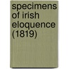 Specimens Of Irish Eloquence (1819) by Charles Phillips