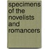 Specimens Of The Novelists And Romancers