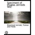 Speciment Of Diuglas Jerrolds Wit: