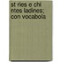 St Ries E Chi Ntes Ladines; Con Vocabola