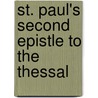 St. Paul's Second Epistle To The Thessal door A.R. 1857-1942 Buckland