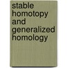Stable Homotopy And Generalized Homology door John Frank Adams