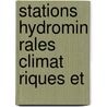 Stations HydroMin Rales Climat Riques Et door Pari Soci T. D'hydro