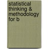 Statistical Thinking & Methodology For B door G. Nieuwenhuis