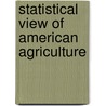 Statistical View of American Agriculture door John Jay