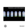 Statistics And Information door Maryland Maryland