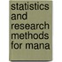 Statistics And Research Methods For Mana