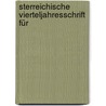 Sterreichische Vierteljahresschrift Für door Franz Xaver Halmeri