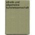 Sthetik Und Allgemeine Kunstwissenschaft