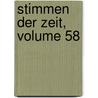 Stimmen Der Zeit, Volume 58 door Abtei Maria Laach