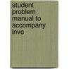 Student Problem Manual To Accompany Inve door Onbekend