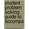 Student Problem Solving Guide To Accompa door Onbekend