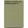 Studien Zur Kritik Und Erklaerung Der Bi door Eberhard Schrader