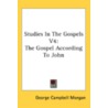 Studies In The Gospels V4: The Gospel Ac door Onbekend