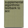 Supplemental Algorithmic Testbank To Acc by Unknown