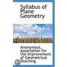 Syllabus Of Plane Geometry door Onbekend