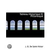 Tableau Historique Et Pittoresque door J.B. De Saint-Victor