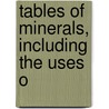 Tables Of Minerals, Including The Uses O door Samuel Lewis Penfield