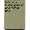 Teacher's Lesson Planner and Record Book door Stephanie Embrey