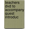 Teachers Dvd To Accompany Quest Introduc door Pamela Hartman