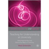 Teaching for Understanding at University door Noel Entwistle