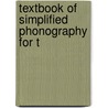 Textbook Of Simplified Phonography For T door Charles Currier Beale