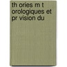 Th Ories M T Orologiques Et Pr Vision Du by loi Guilhon