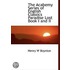 The Acabemy Series Of English Classics P