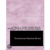 The American Historical Review door John Franklin jameson