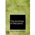 The Archives Of Maryland