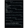 The Columbia History Of The 20th Century door Rw Bulliet