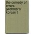 The Comedy Of Errors (Webster's Korean T