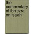 The Commentary Of Ibn Ezra On Isaiah