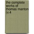 The Complete Works Of Thomas Manton (V.4