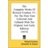 The Complete Works of Richard Crashaw V1