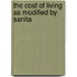 The Cost Of Living As Modified By Sanita