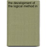 The Development Of The Logical Method In door Shih Hu