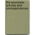 The Economic Articles And Correspondence