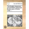 The English Chapmans And Traveller's Alm by See Notes Multiple Contributors
