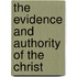 The Evidence And Authority Of The Christ