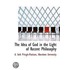 The Idea Of God In The Light Of Recent P