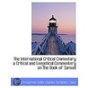 The International Critical Cmmentary A C door Henry Preserved Smith