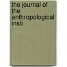 The Journal Of The Anthropological Insti door Onbekend