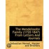 The Mendelssohn Family (1720 1847) From