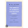 The Morals Of Markets And Related Essays door Jeremy Shearmur