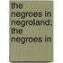The Negroes In Negroland; The Negroes In